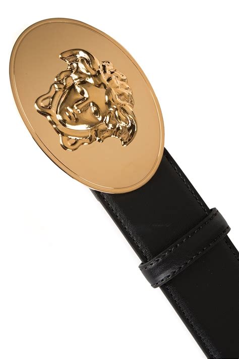 versace belt with oval medusa buckle|versace belt size chart.